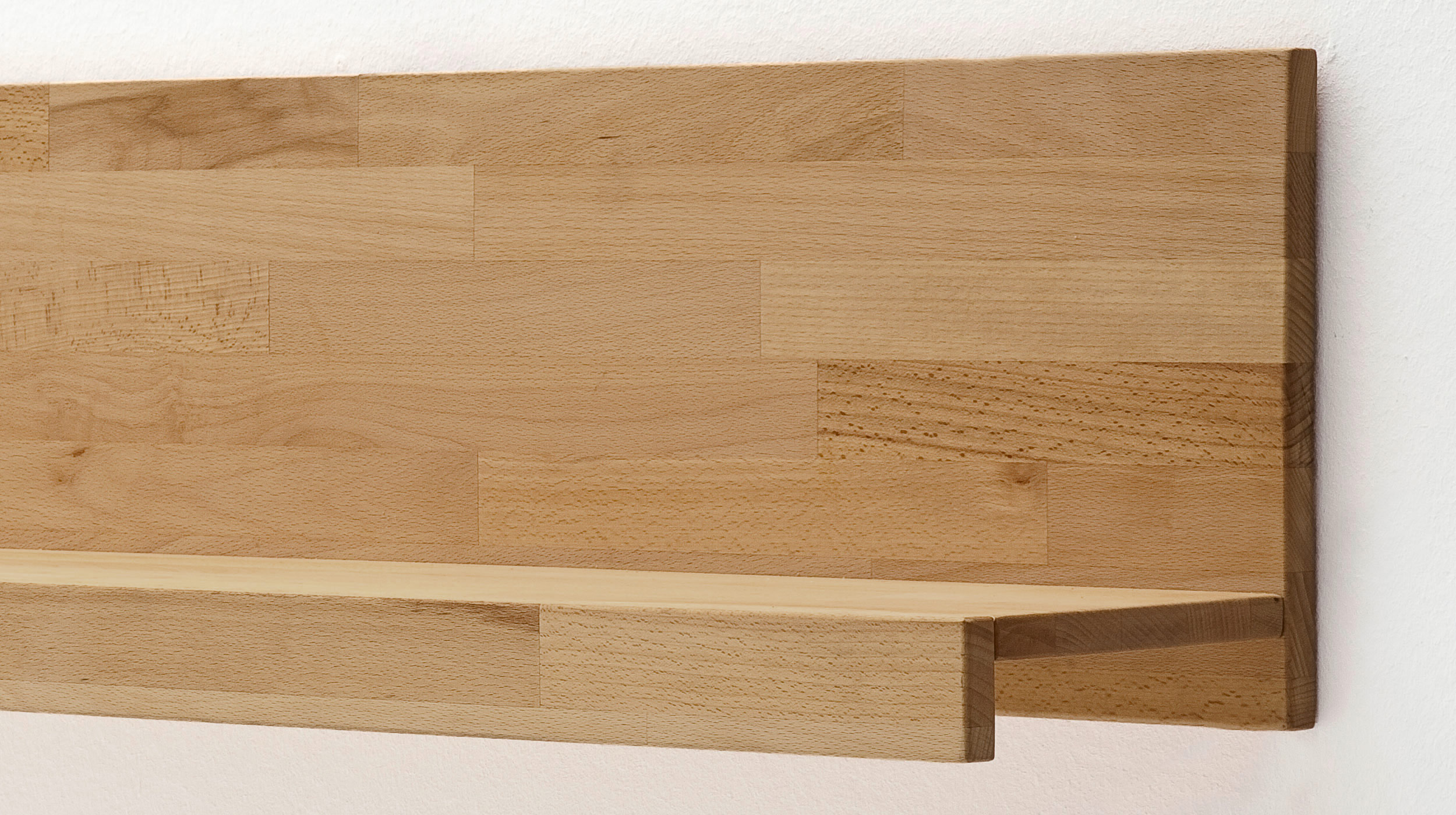 Wandboard Kernbuche massiv geölt 150 cm - FENJA