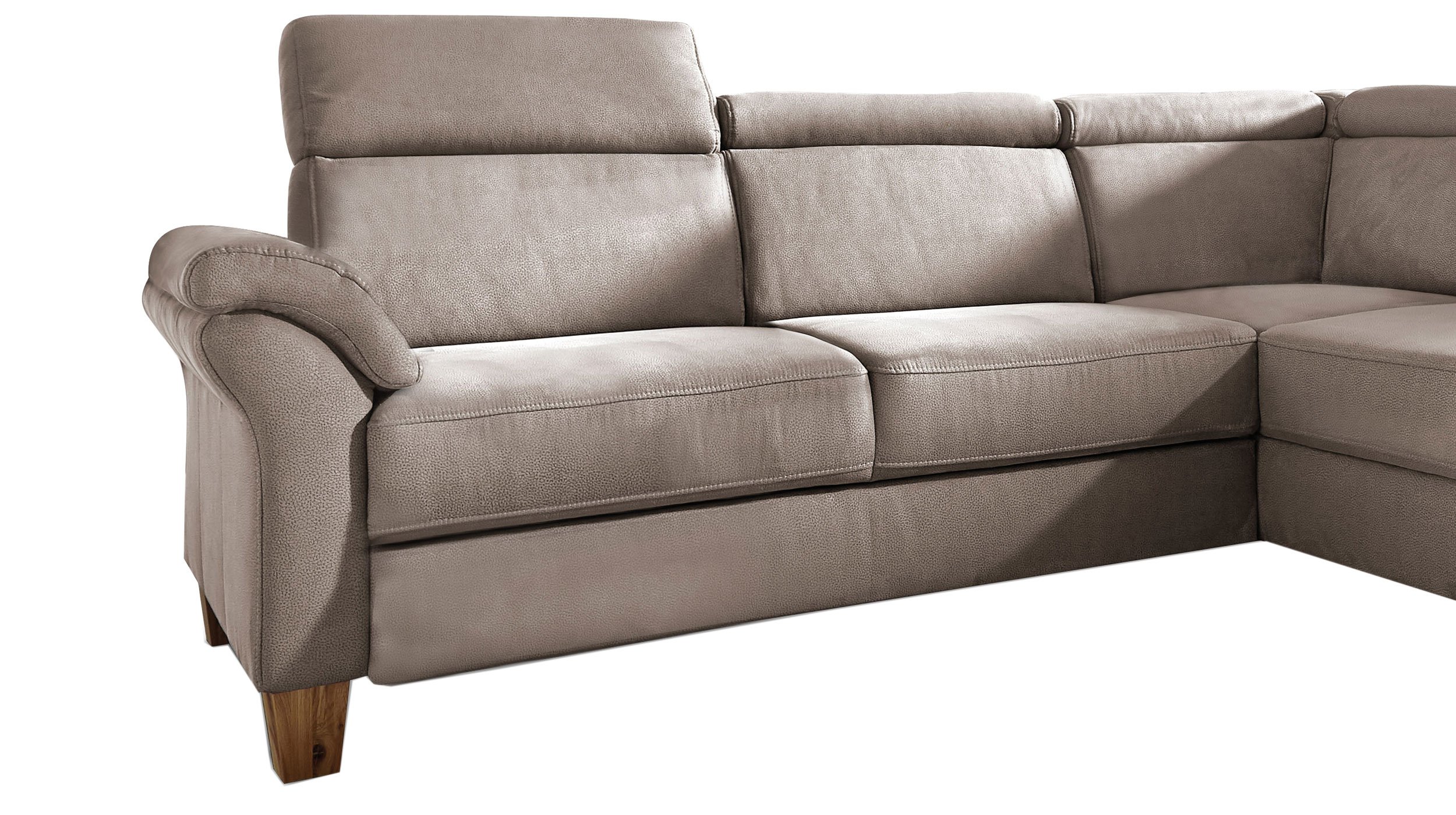 Ecksofa 245 cm grau - Sofaprogramm - Basis Version - ARNGAST
