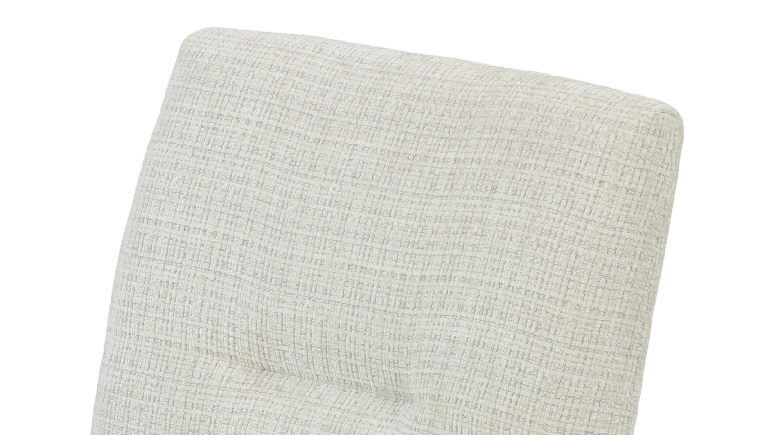 Moderner Schwingstuhl in grau-beige aus Webstoff - CLEO