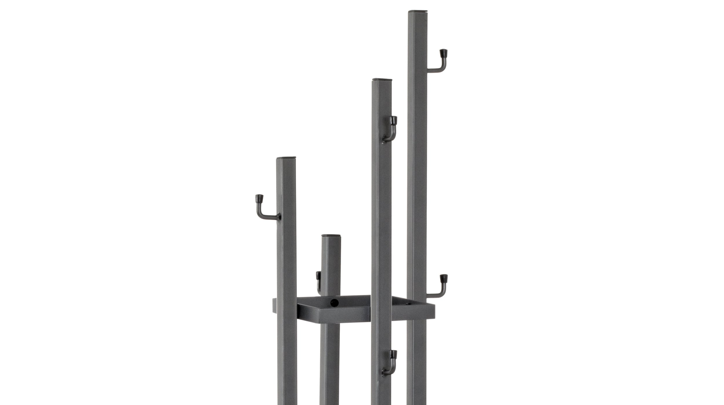 Kleiderständer anthrazit Breite 35 cm - LEANDER
