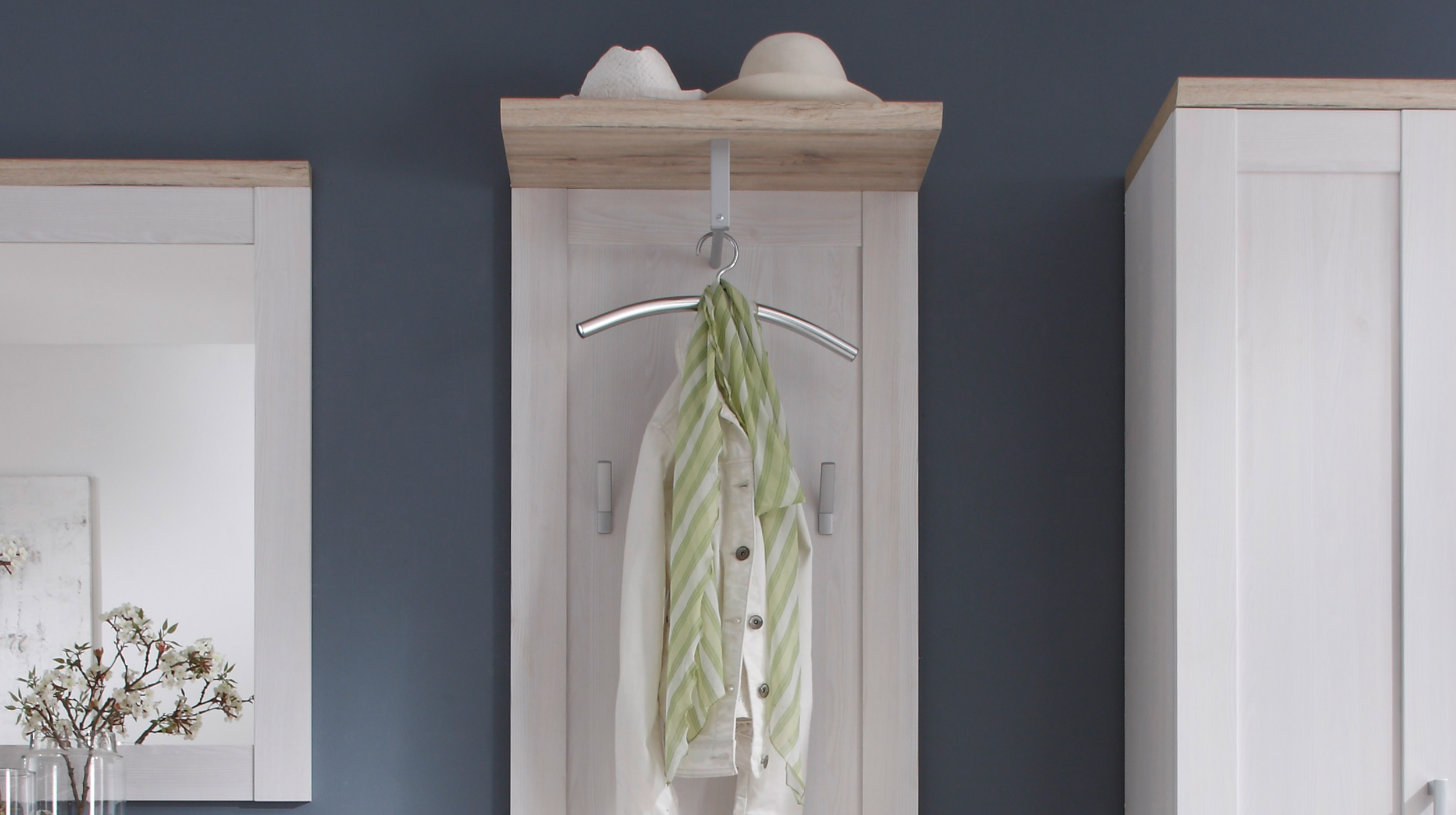 Wandgarderobe Paneel Sibiu Lärche 59 x 143 cm - ROMANCE