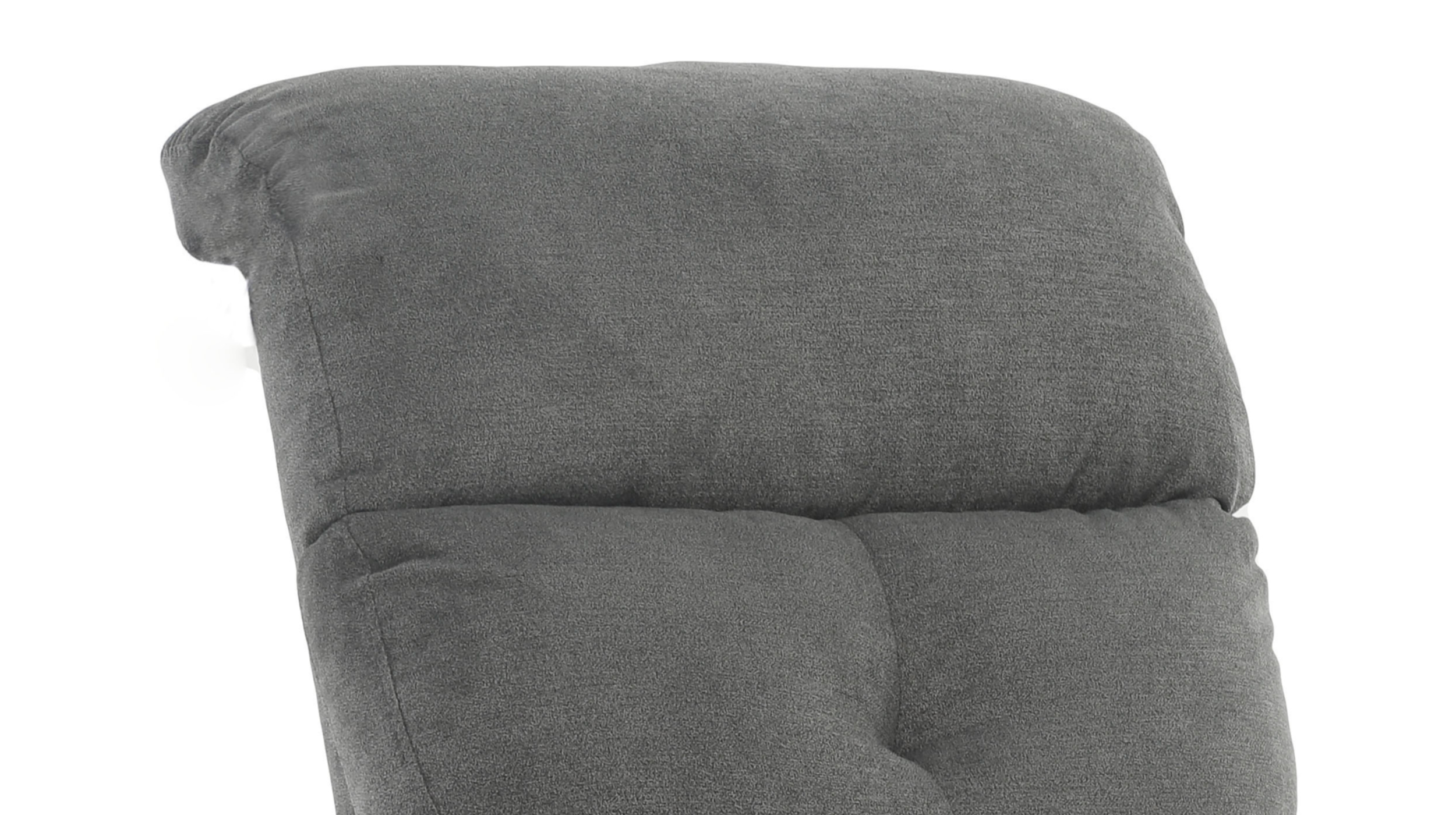 Fernsehsessel Microfaser grau - Relaxfunktion - RIVERA