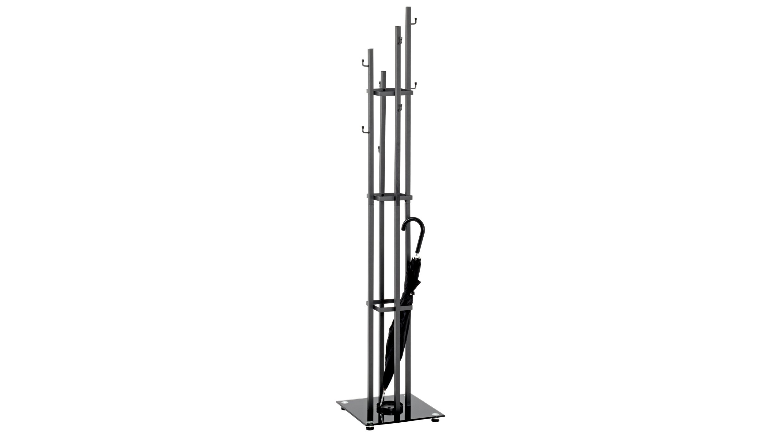 Kleiderständer anthrazit Breite 35 cm - LEANDER
