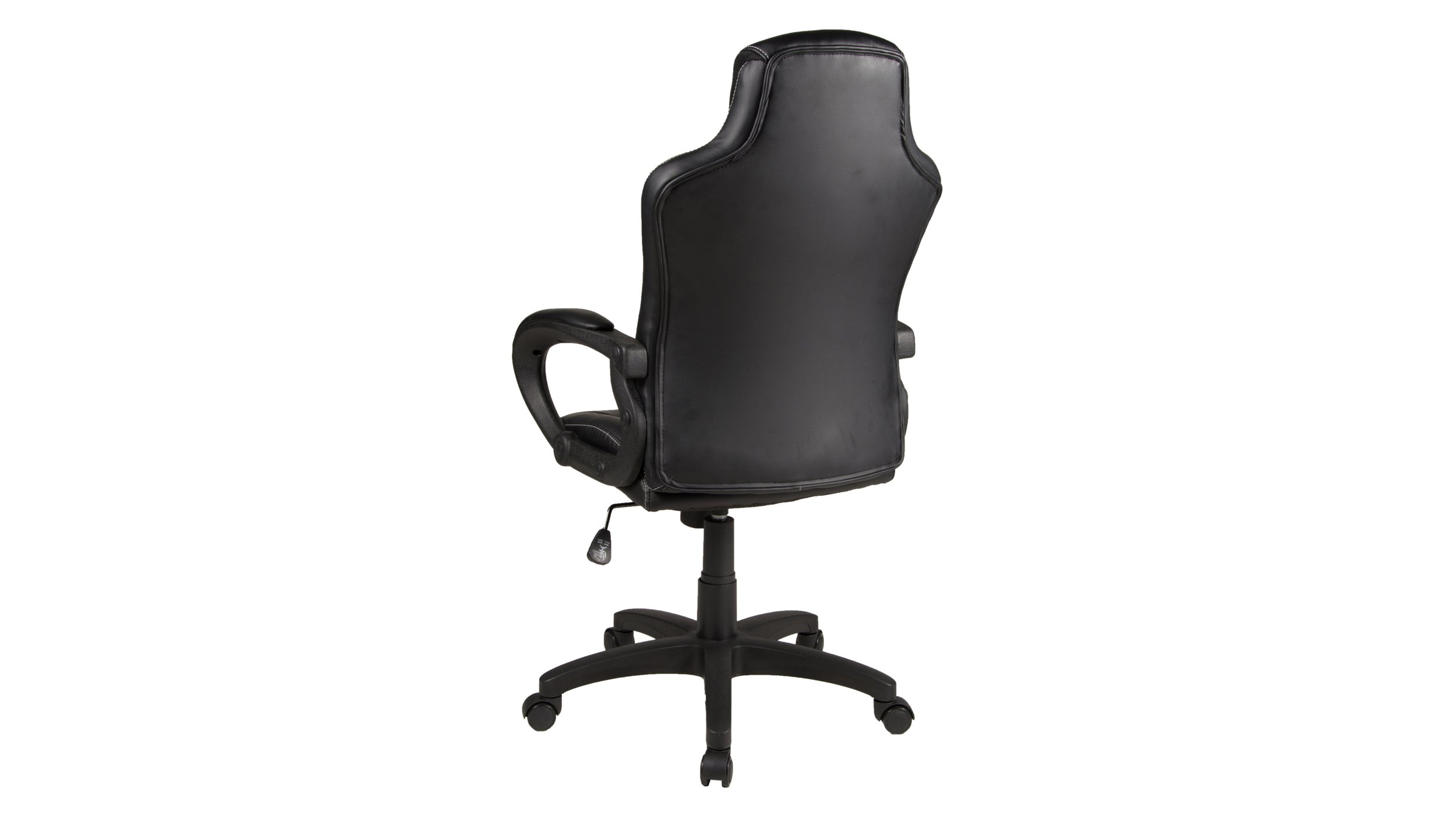 Chefsessel Drehstuhl schwarz Lederlook - JORIS