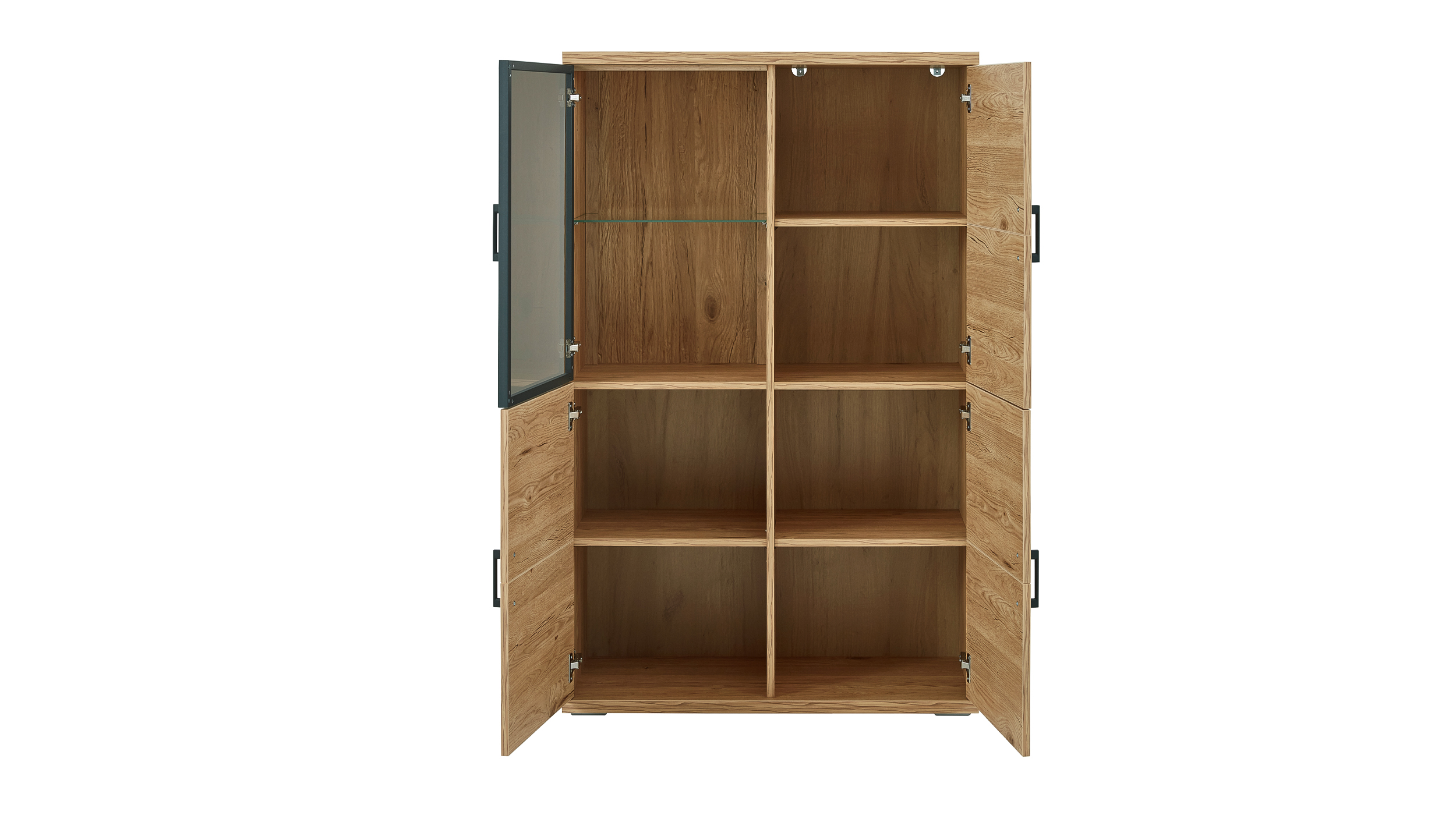 Wohnwand Gustavson Eiche 360 cm - Anbauwand- OLSBERG