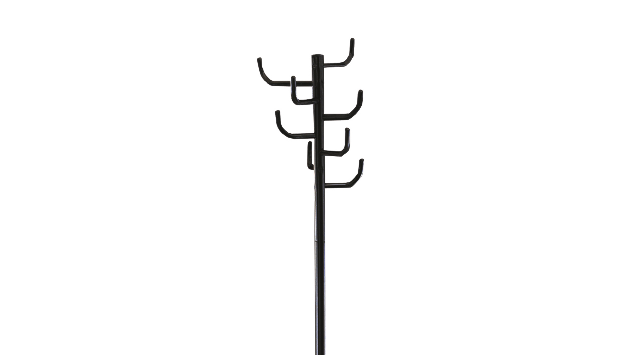 Kleiderständer schwarz 180 x 48 cm Stahlrohr - CACTUS