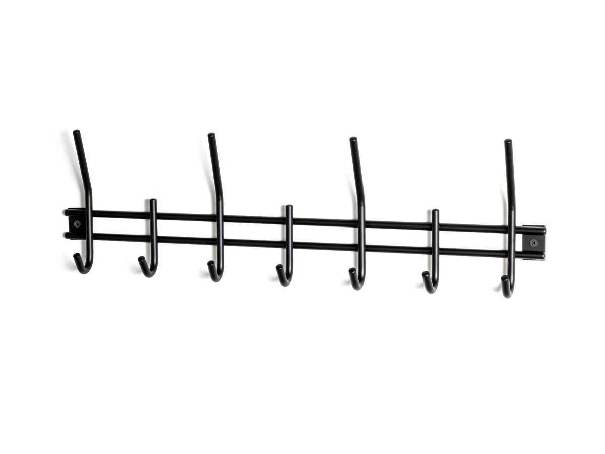 Garderobenleiste schwarz Breite 54 cm - CARLOS