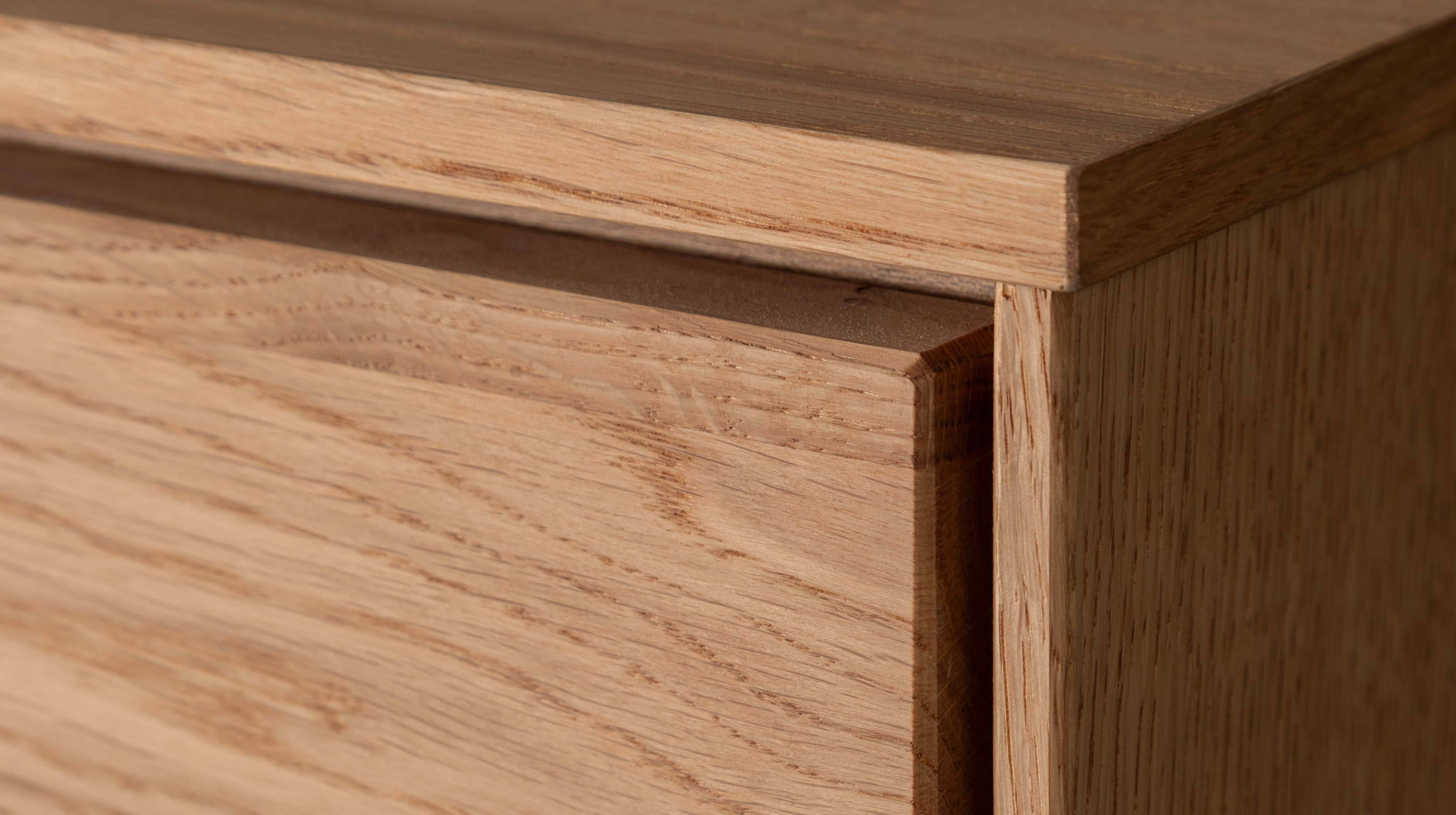 Sideboard Wildeiche geölt teilmassiv 153 cm - ARAYA