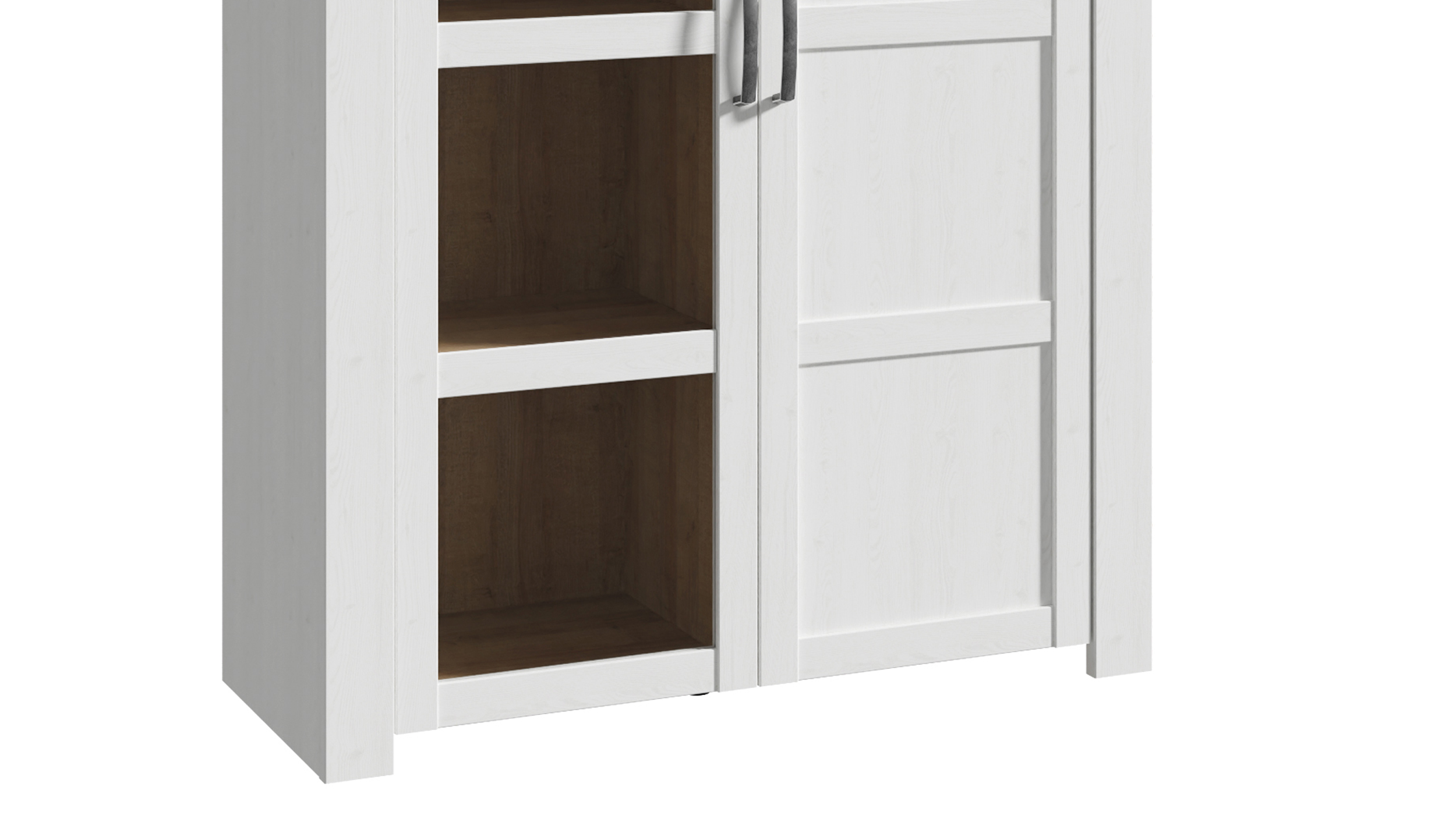 Vitrine mit Glastür Sibiu Lärche - Eiche - Breite 106 cm - BOHOL