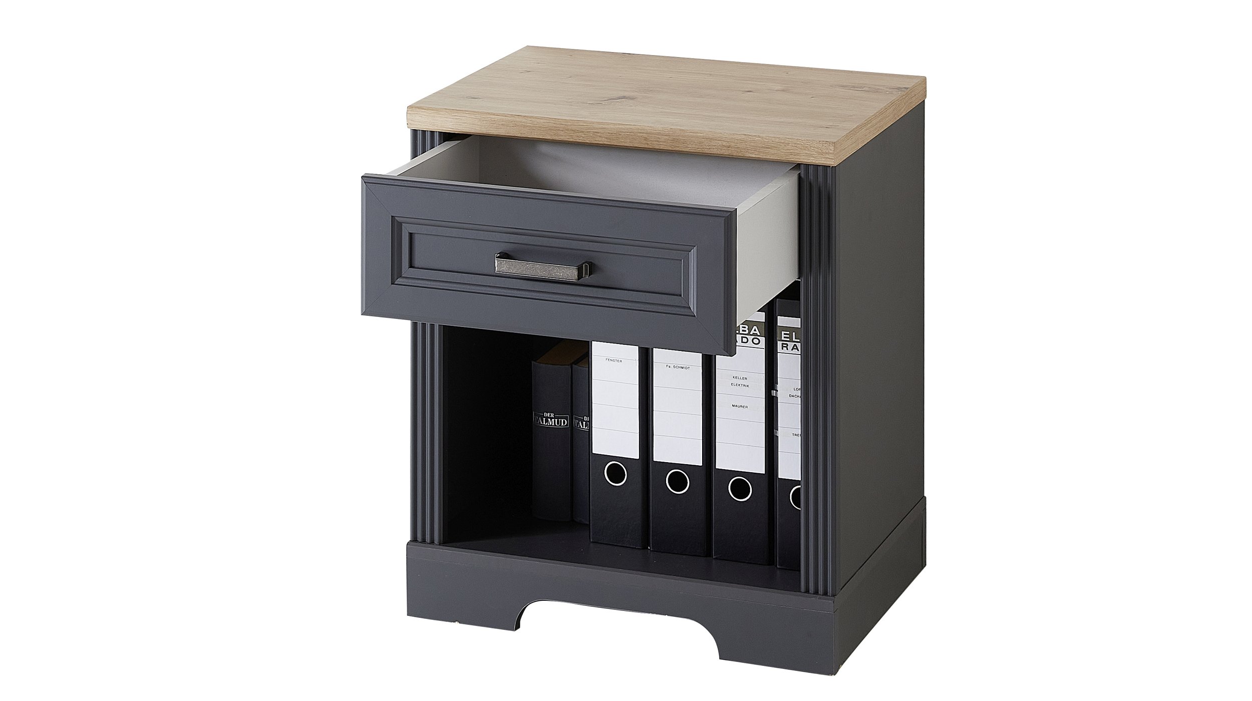 Standcontainer 54 x 62 cm graphit - Artisan Eiche - JASMIN