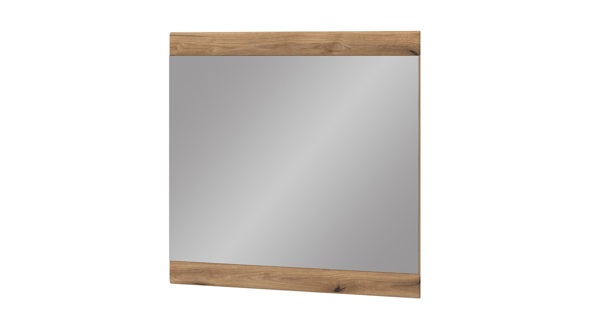 Wandspiegel mit Rahmen Coast Evoke Eiche 88 x 87 cm - DELAMAR