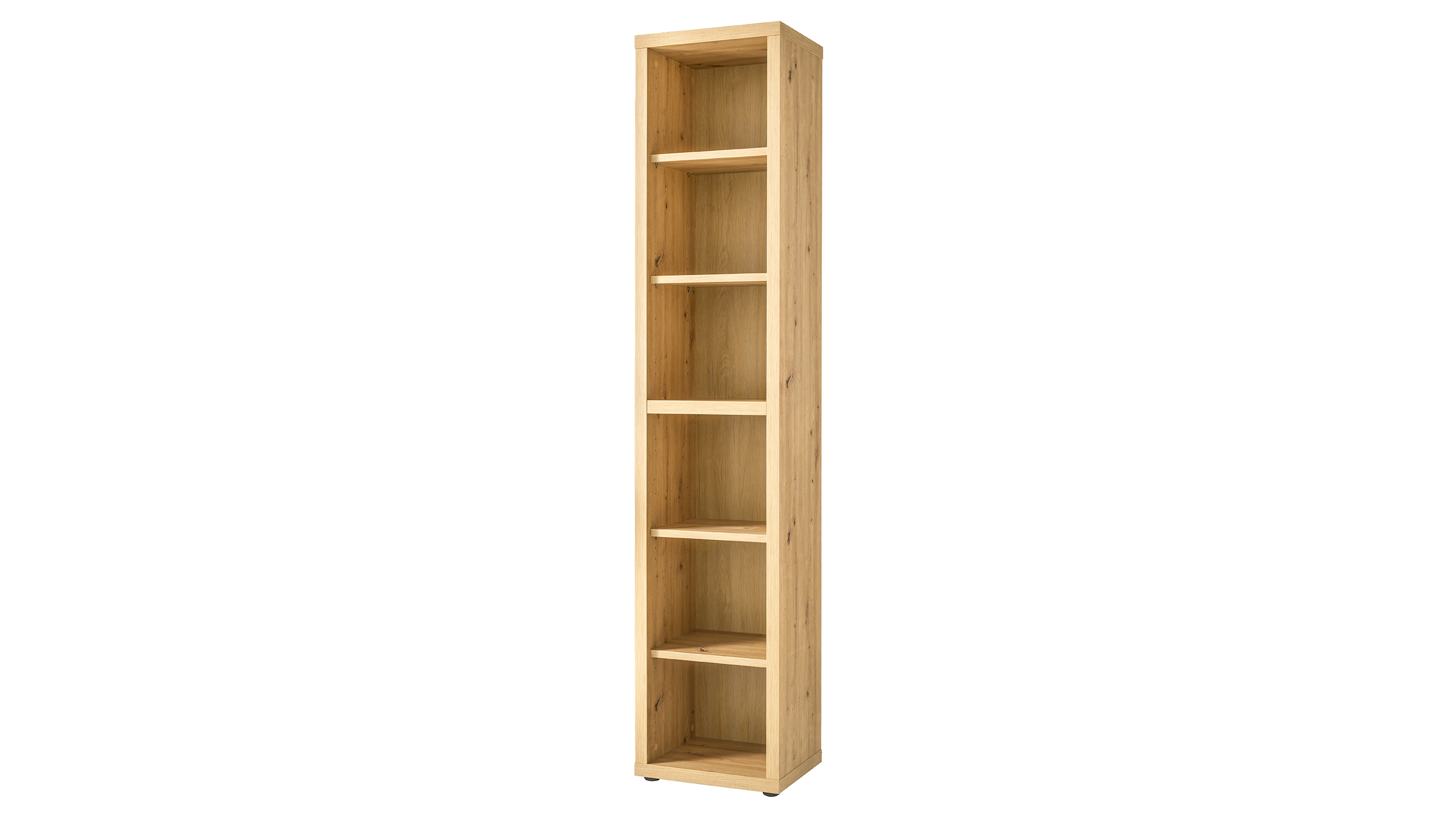 Bücherregal Artisan Eiche 45 x 215 cm 6 Ablagefächer - RILEGA