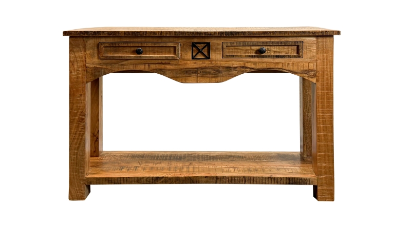 Standregal Akazie massiv lackiert 115 cm - montiert - ACANO