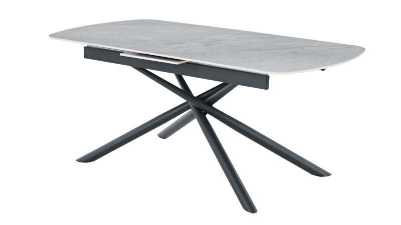 Esstisch 180 - 220 cm ausziehbar - Marmoroptik - SINTRA 