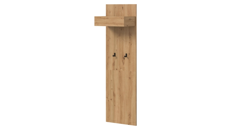 Wandgarderobe Paneele Artisan Eiche 50 cm - DRIVE