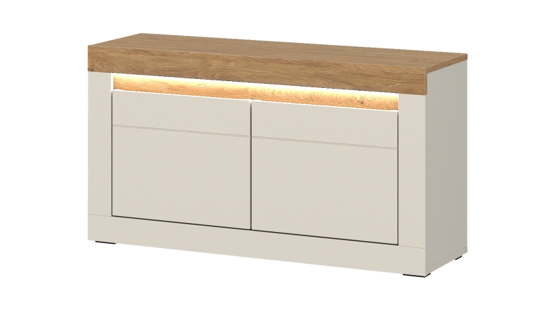 Garderobenbank beige Stone Eiche 94 cm - NAXXAR