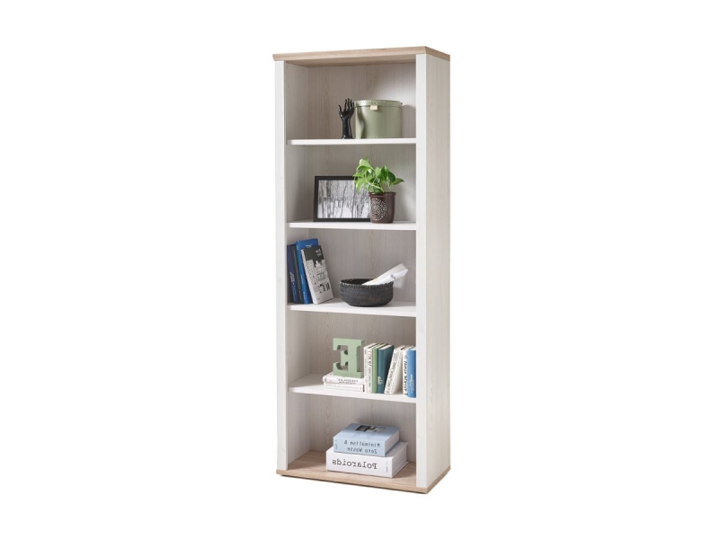 Büroregal San Remo Eiche - Sibiu Lärche 202 cm - ROMANCE