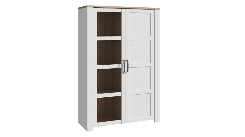 Vitrine mit Glastür Sibiu Lärche - Eiche - Breite 106 cm - BOHOL