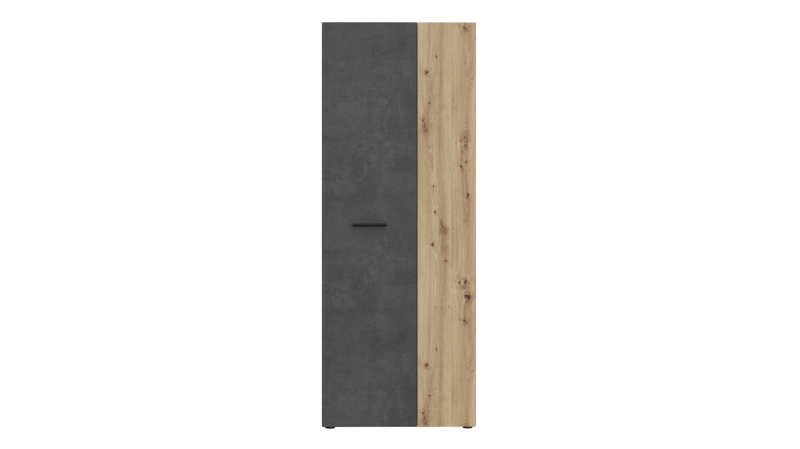 Schuhschrank Artisan Eiche - Betonoptik 69 x 181 cm - NET