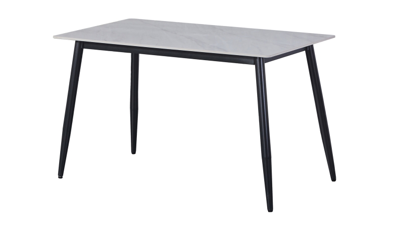 Esstisch 120 x 70 cm Keramik grau - MAROLKA