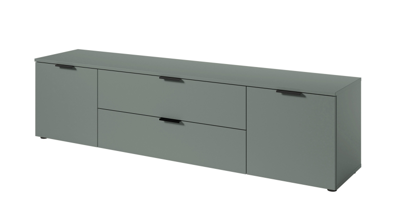 TV - Lowboard grün 180 cm TV-Board - LINZ