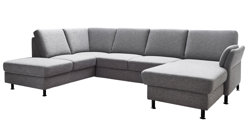 Couchliebe® Wohnlandschaft planbar - unica steel - Basis Version - LAVADA